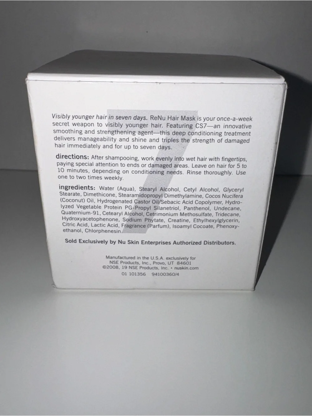 Nu skin renu hair mask